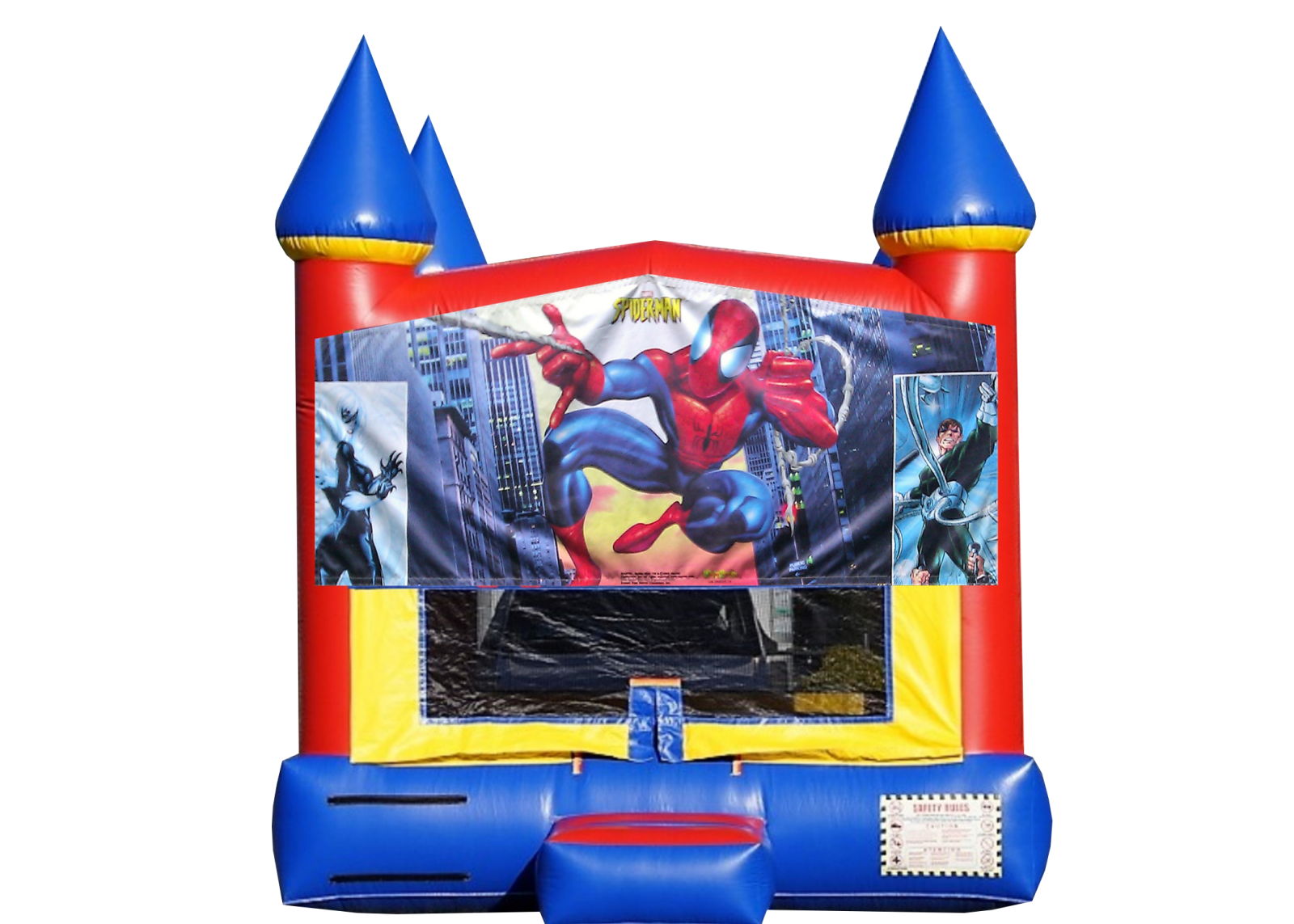 Spiderman Bounce House rental Nashville TN Jumping Hearts Party Rentals